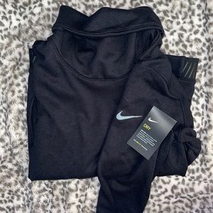 black nike crewneck